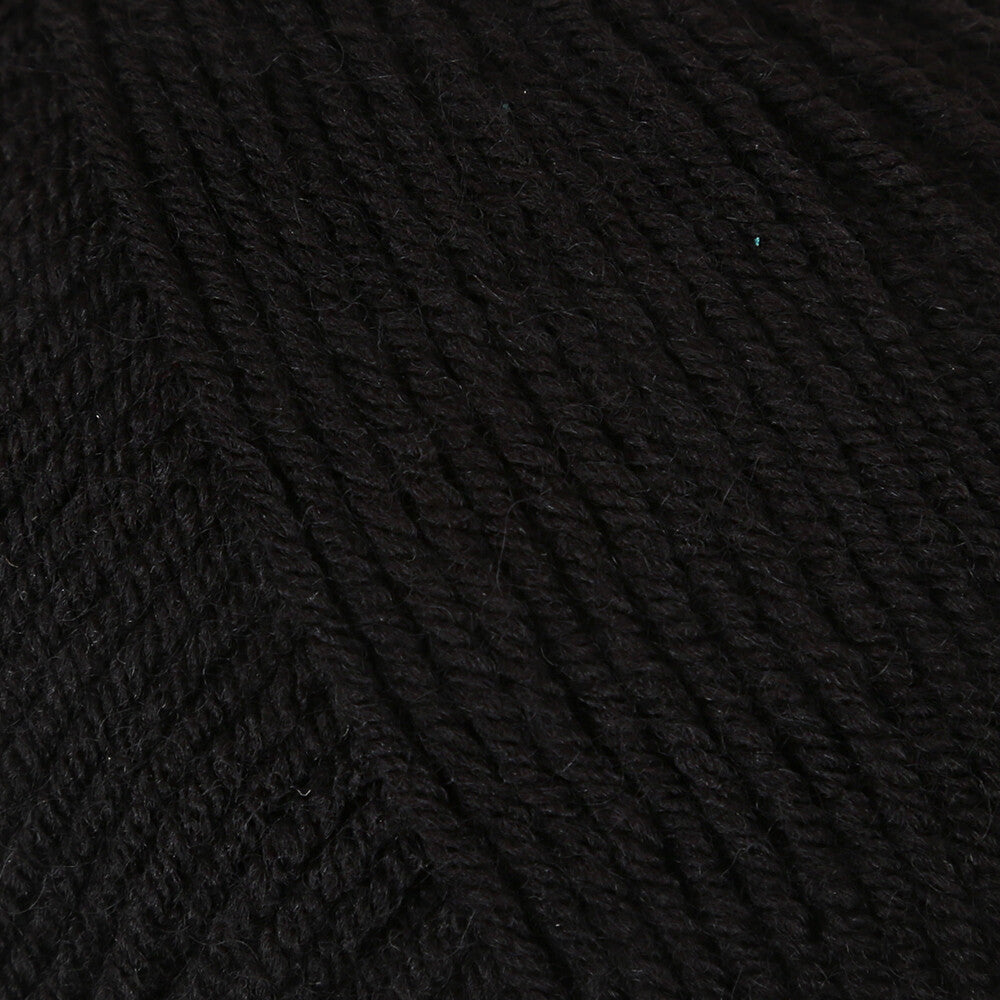 Madame Tricote Paris Deluxia Knitting Yarn, Black - 999
