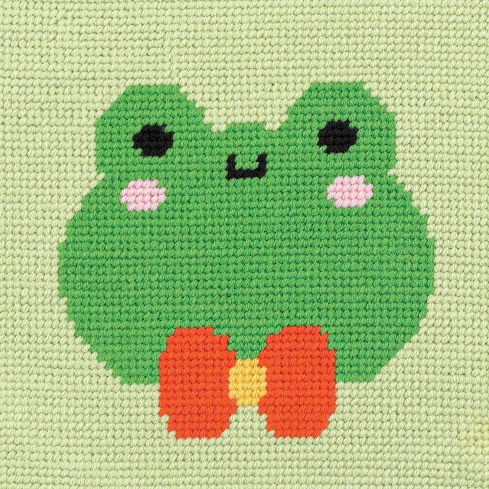 Hello Crafts Printed Tapestry Kit - Frog - HC507