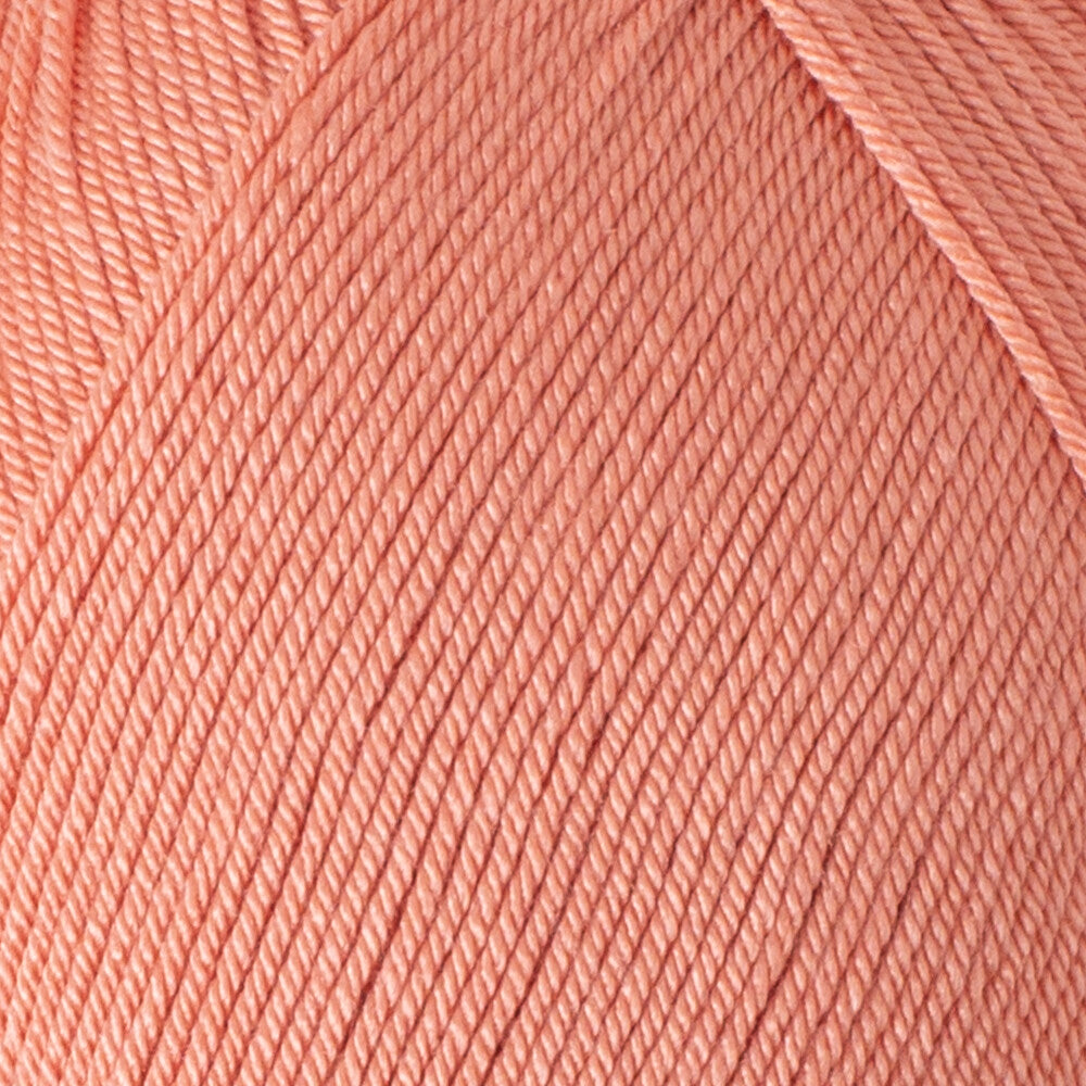 Kartopu Lotus Knitting Yarn, Pinkish Orange  - K103