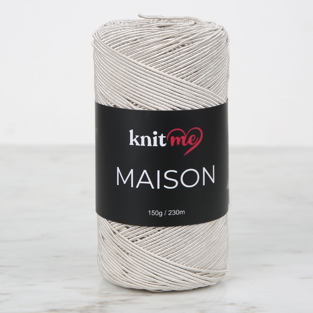 Knitme MAISON Hand Knitting Yarn ,Light Beige KNM05