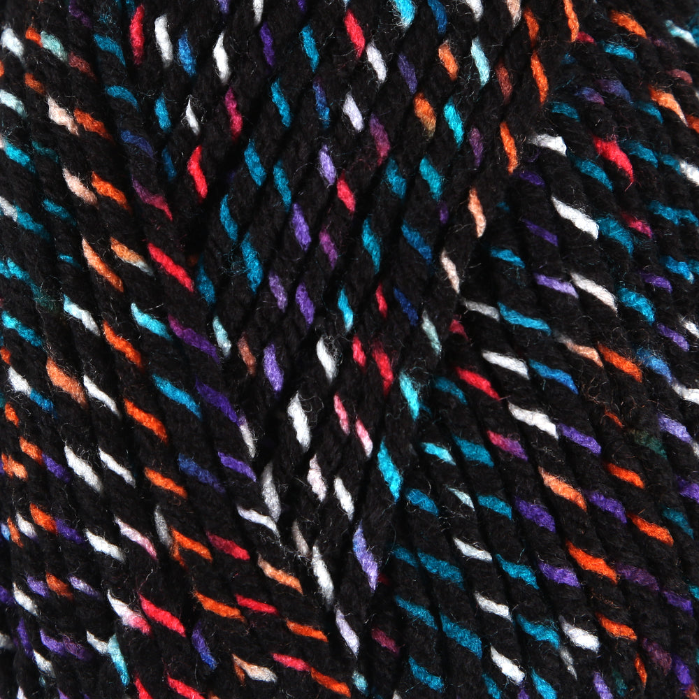 Himalaya Halley Hand Knitting Yarn, Black - 78011