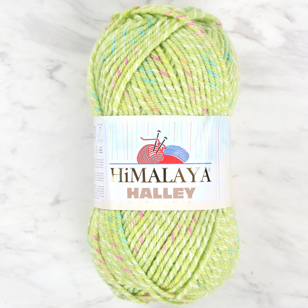Himalaya Halley Hand Knitting Yarn, Green - 78033