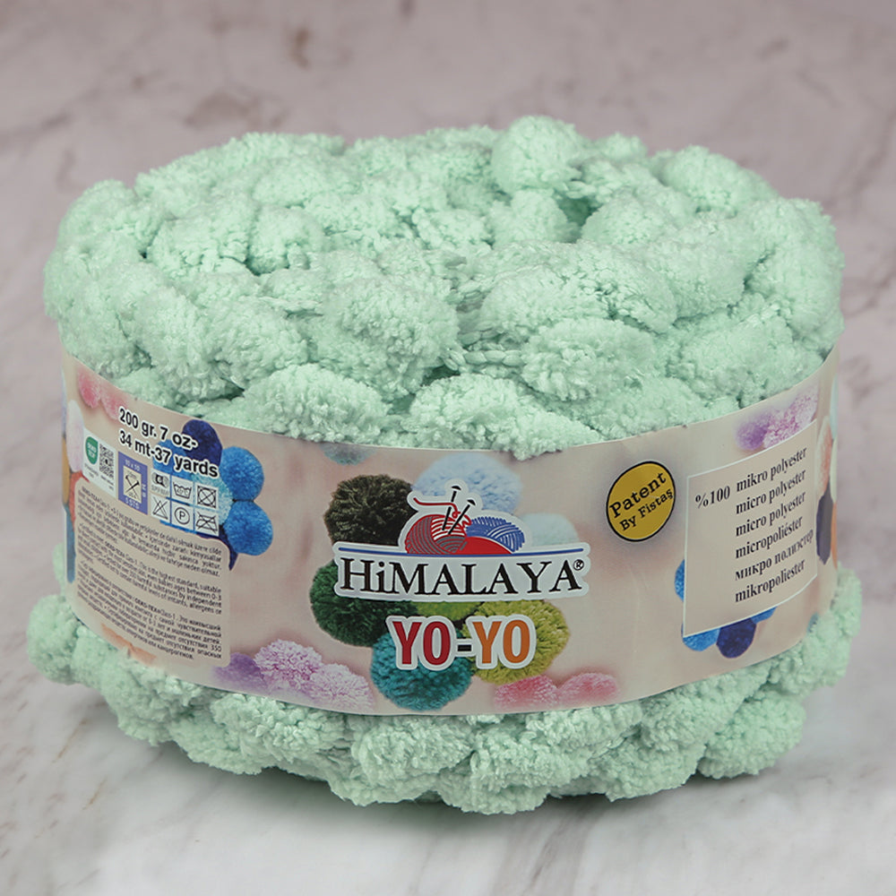 Himalaya Yo-Yo Hand Knitting Yarn , Baby Green - 82111