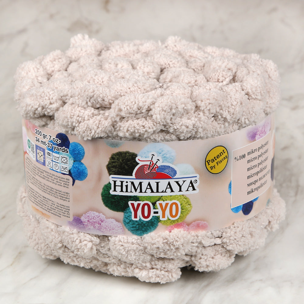 Himalaya Yo-Yo Colors Hand Knitting Yarn , Beige - 82120