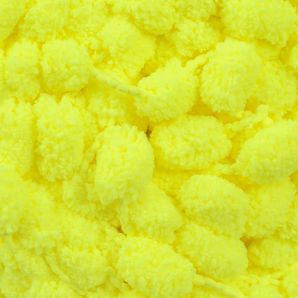 Himalaya Yo-Yo Hand Knitting Yarn , Neon Yellow - 82127