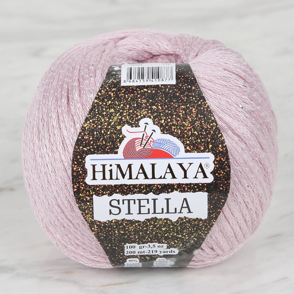 Himalaya Stella Hand Knitting Yarn,Powder Pink - 46004