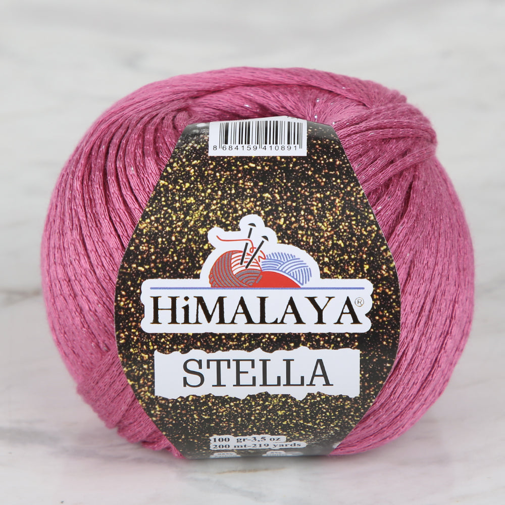 Himalaya Stella Hand Knitting Yarn,Dark Pink - 46008