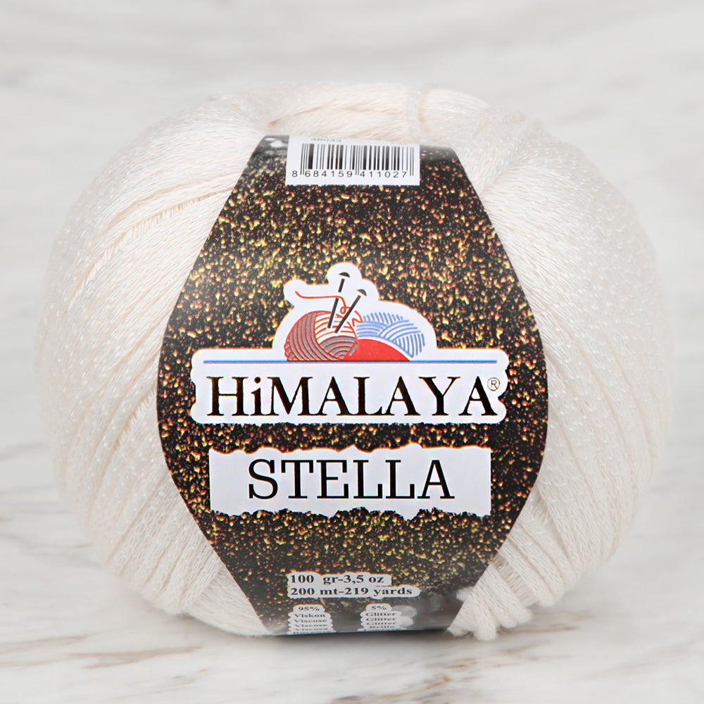Himalaya Stella Hand Knitting Yarn, Cream - 46033