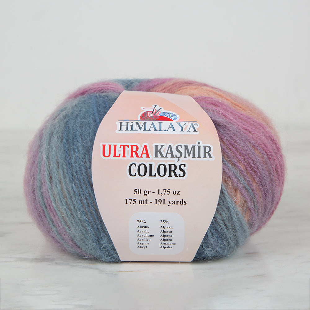 Himalaya Ultra Cashmere Colors Variegated Hand Knitting Yarn - 56607