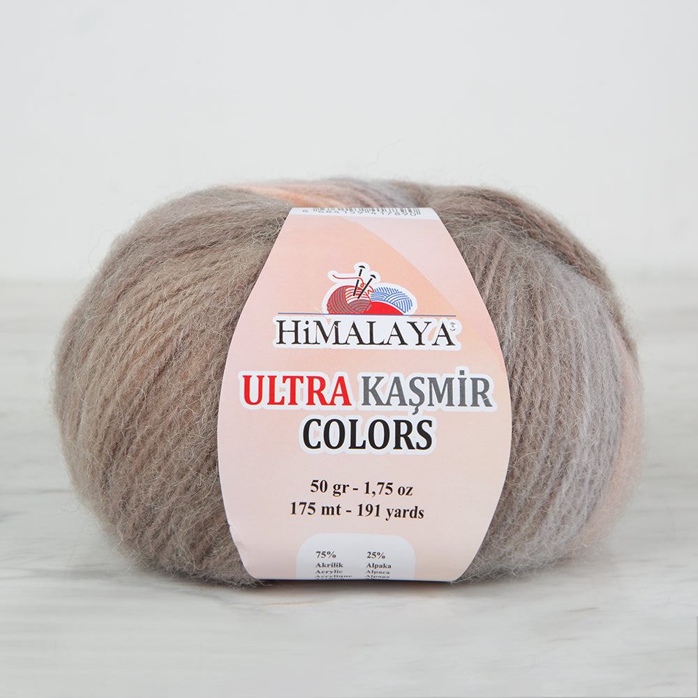 Himalaya Ultra Cashmere Colors Variegated Hand Knitting Yarn - 56608