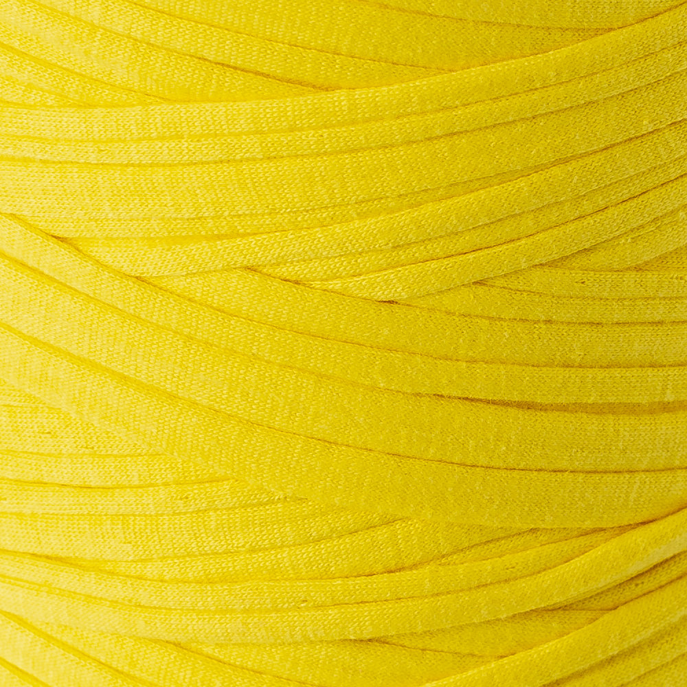 Loren T-shirt Yarn, Yellow - 7