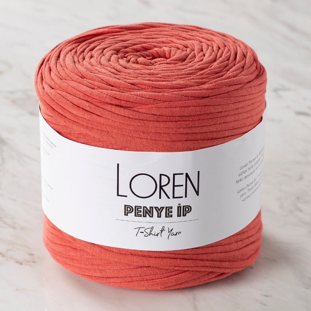 Loren T-shirt Yarn, Vermilion - 20