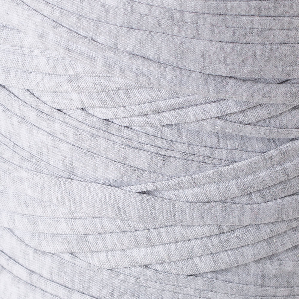 Loren T-shirt Yarn, Light Heather Grey - 24