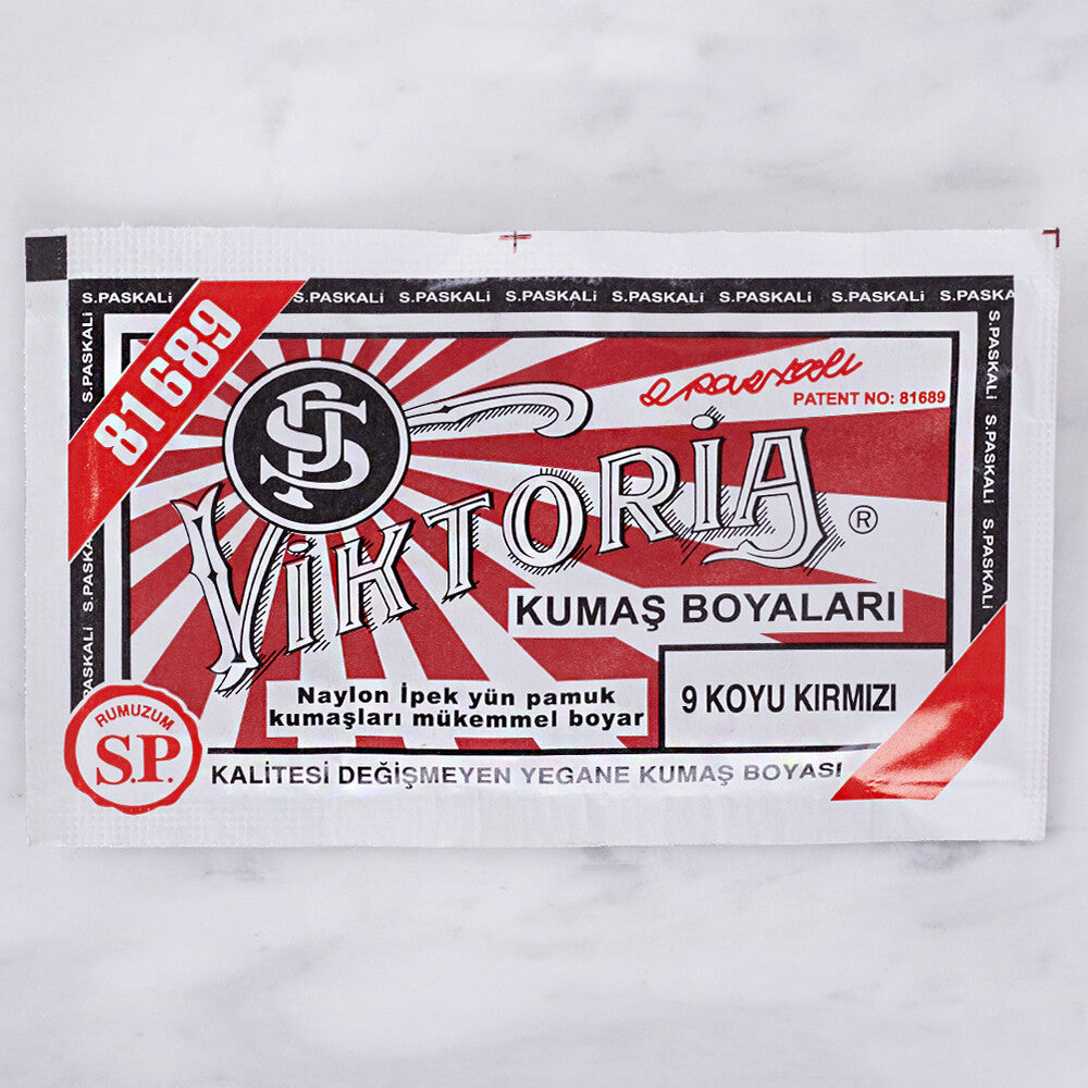 Viktoria Fabric Dye, Crimson - 9