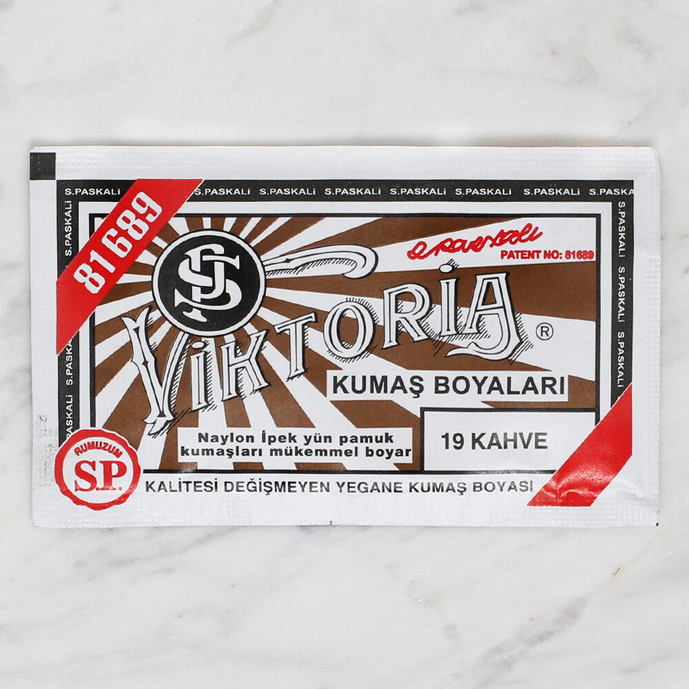 Viktoria Fabric Dye, Brown - 19