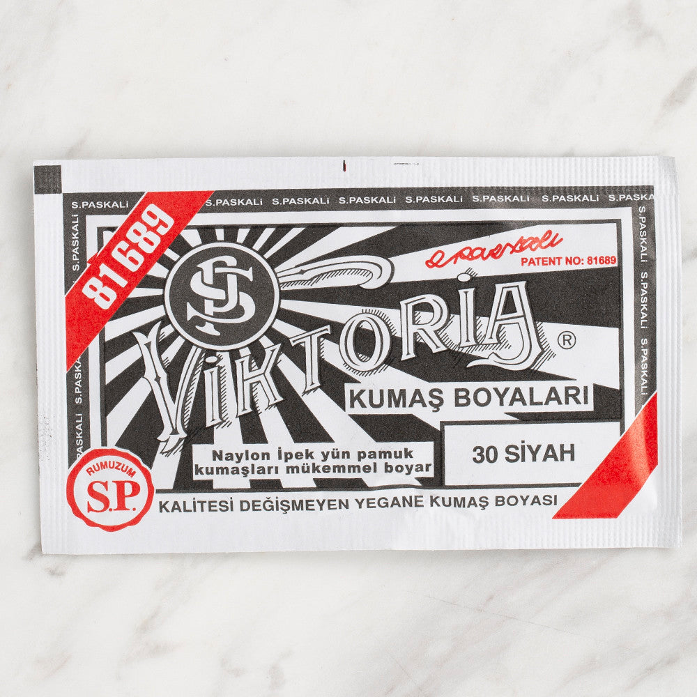 Viktoria Fabric Dye, Black - 30