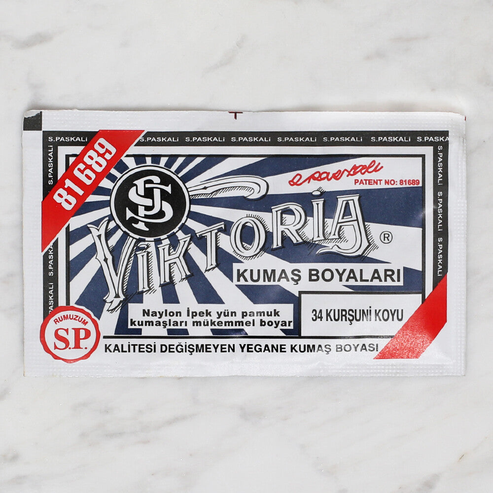 Viktoria Fabric Dye, Dark Neutral - 34