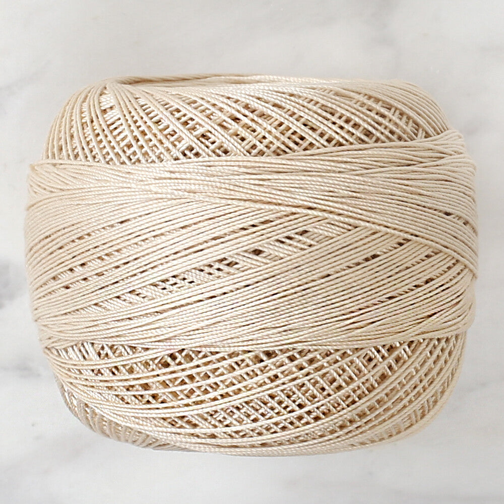 Altınbaşak Klasik No: 50 Lace Thread Ball, Beige - 301 - 26