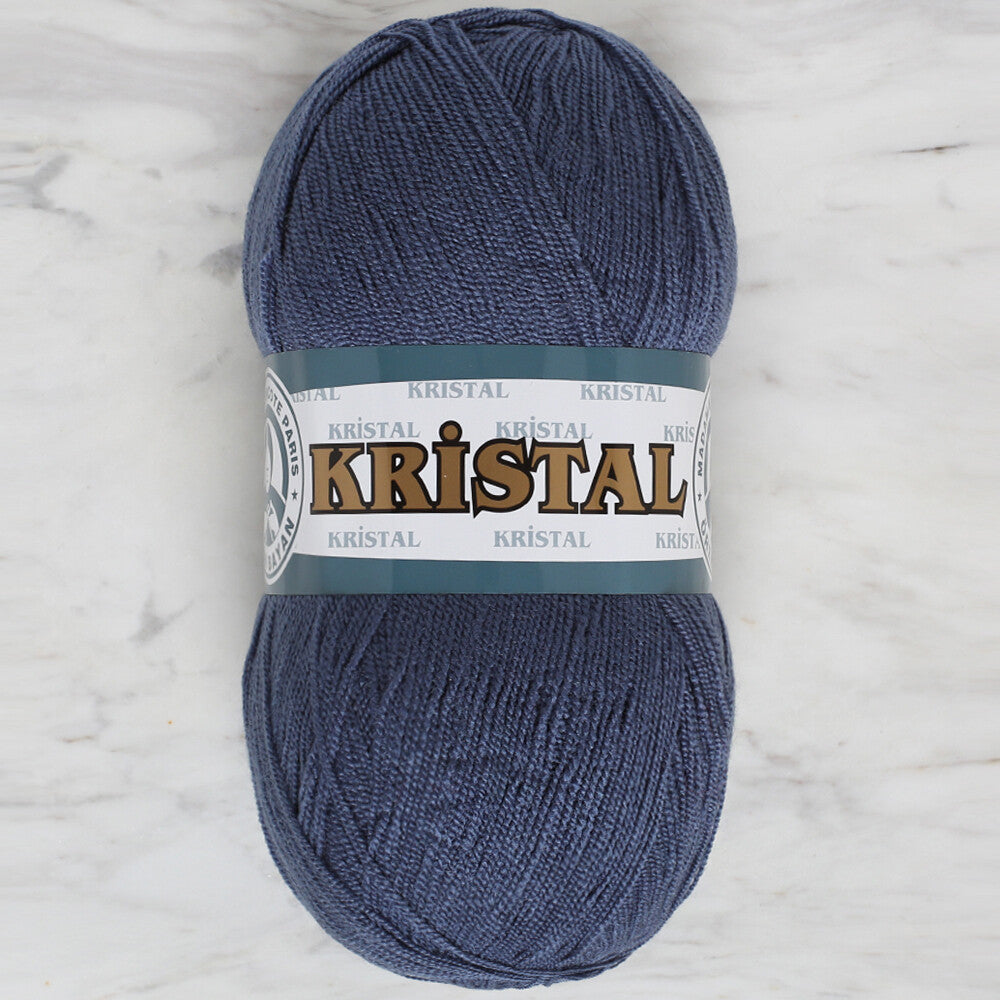 Madame Tricote Paris Kristal Yarn, Blue - T017