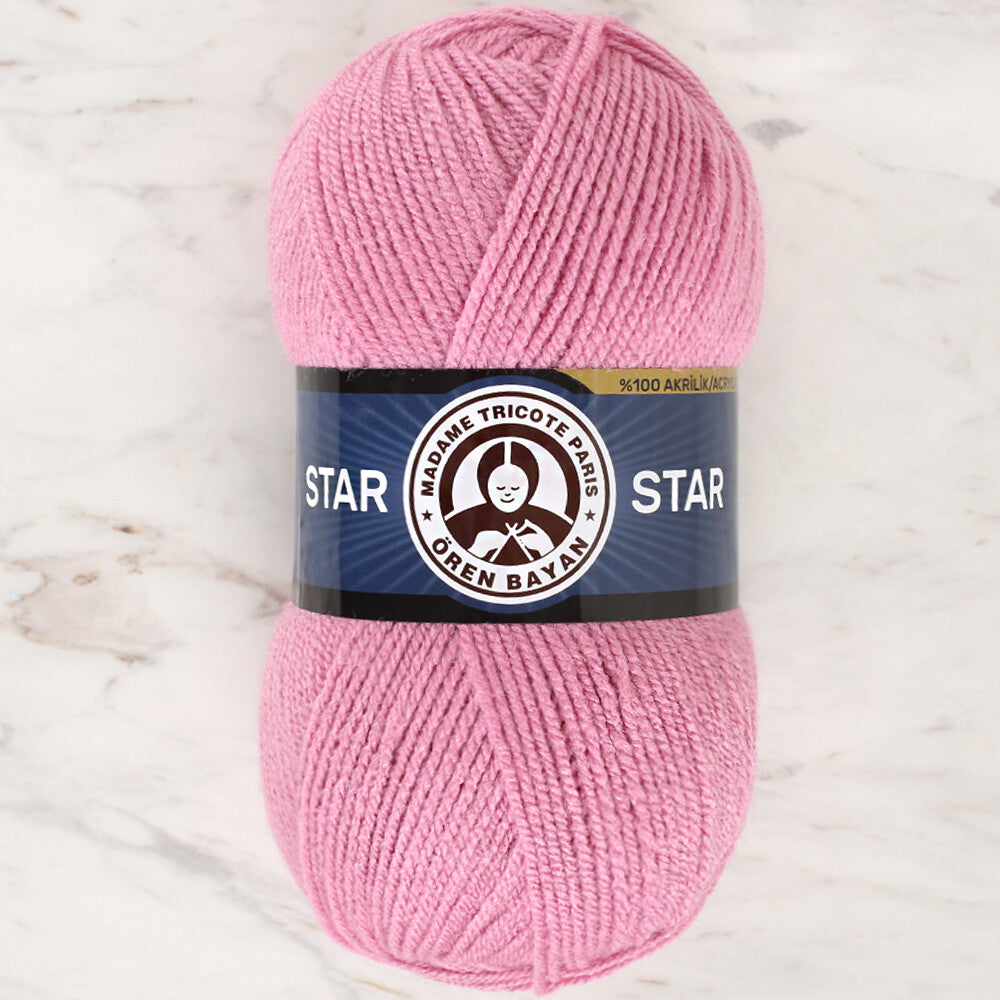 Madame Tricote Paris Star Yarn, Dusty Pink - 049