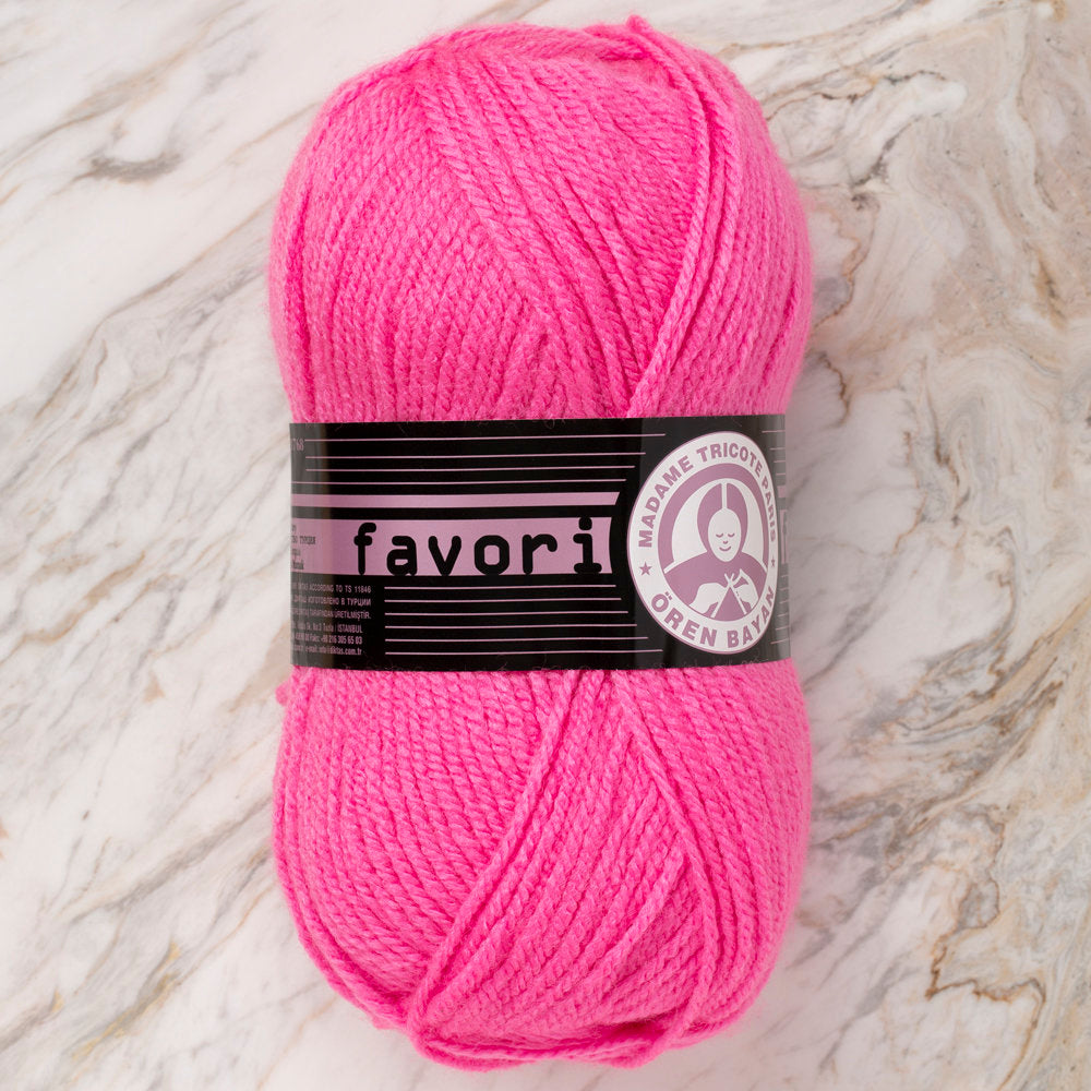 Madame Tricote Paris Favori Knitting Yarn, Pink - 042