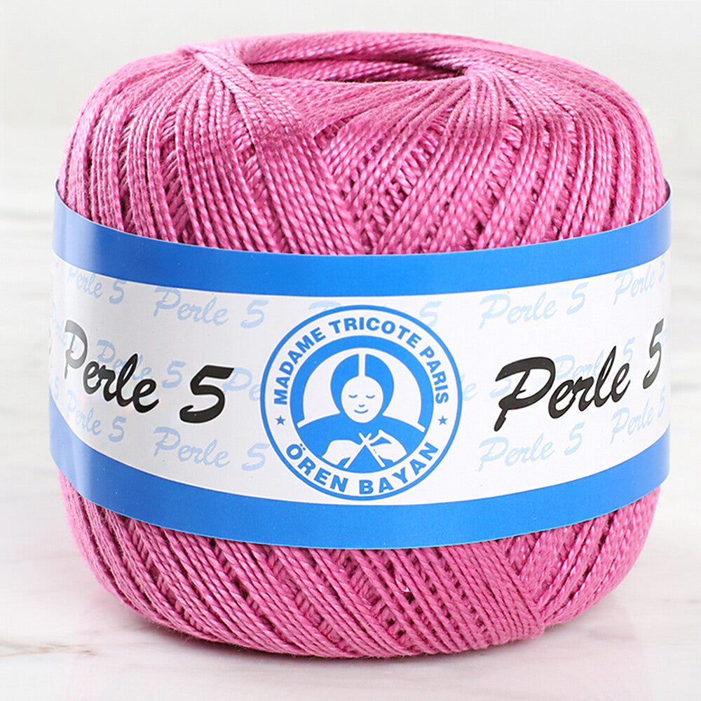 Madame Tricote Paris 5/2 Perle No:5 Lace Thread, Purple - 53607