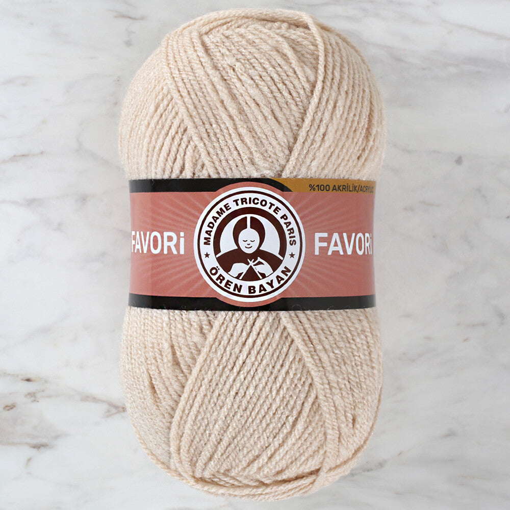 Madame Tricote Paris Favori Yarn, Beige - 113