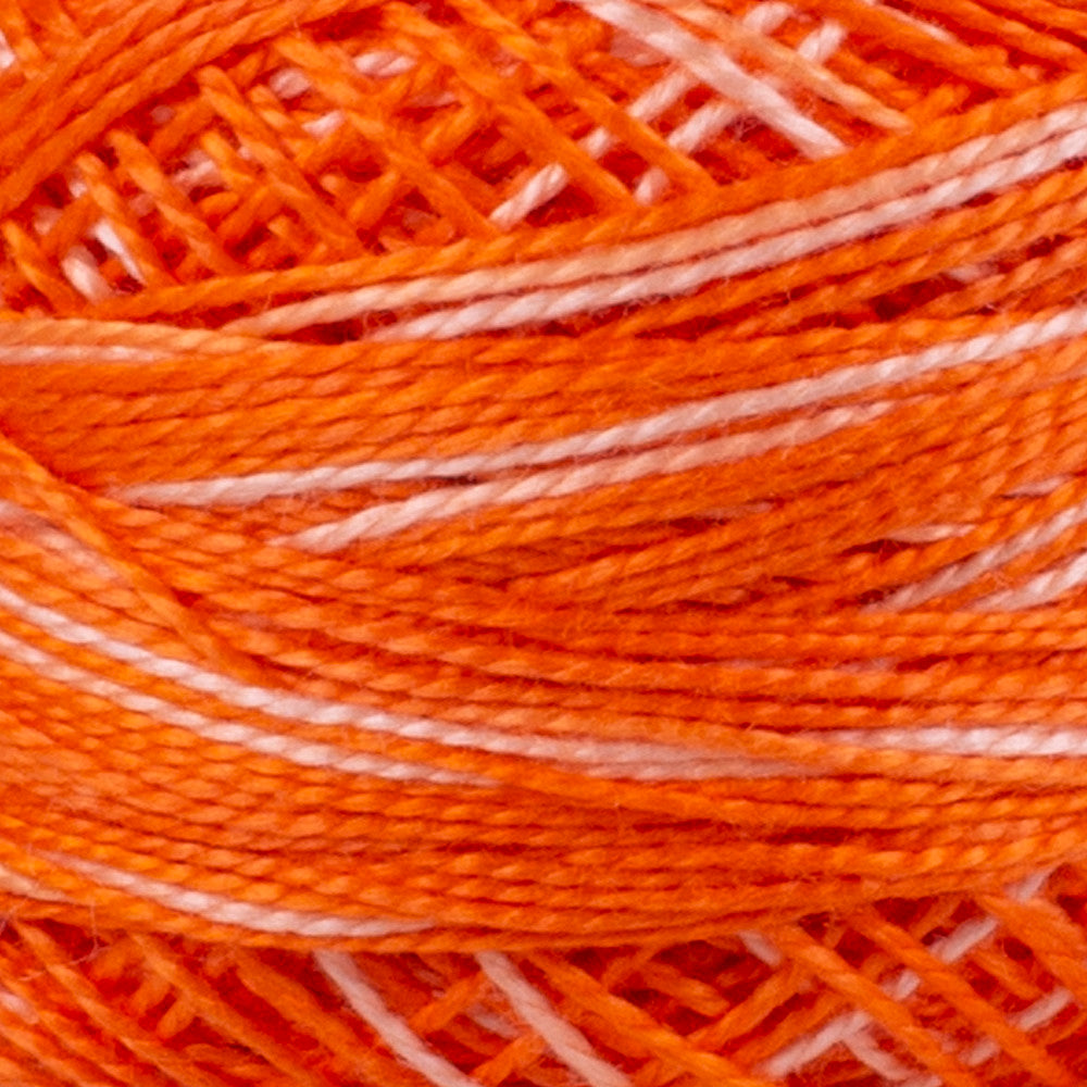 Madame Tricote Paris Koton Perle No: 8 Embroidery Thread, Variegated- 4950