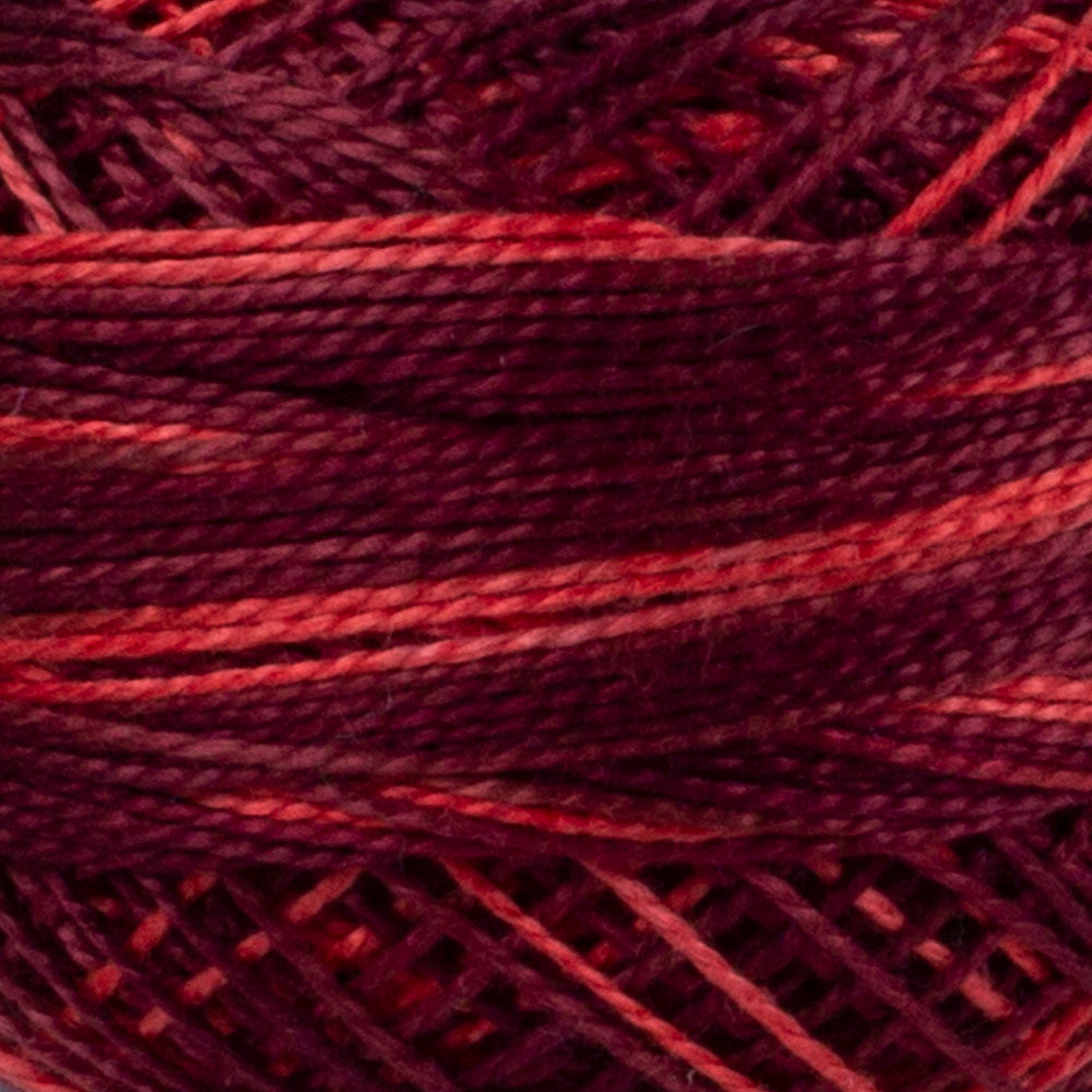 Madame Tricote Paris Koton Perle No: 8 Embroidery Thread, Variegated- 4951