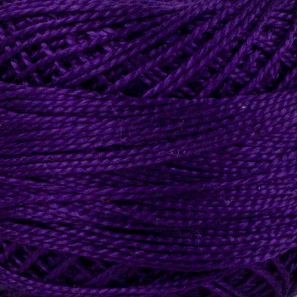 Madame Tricote Paris Koton Perle No: 8 Embroidery Thread, Aubergine - 4953