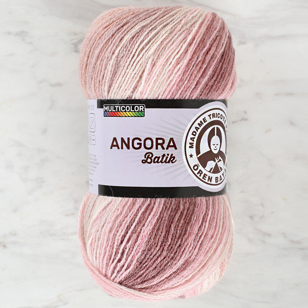 Madame Tricote Paris Angora Batik Yarn, Variegated - 853