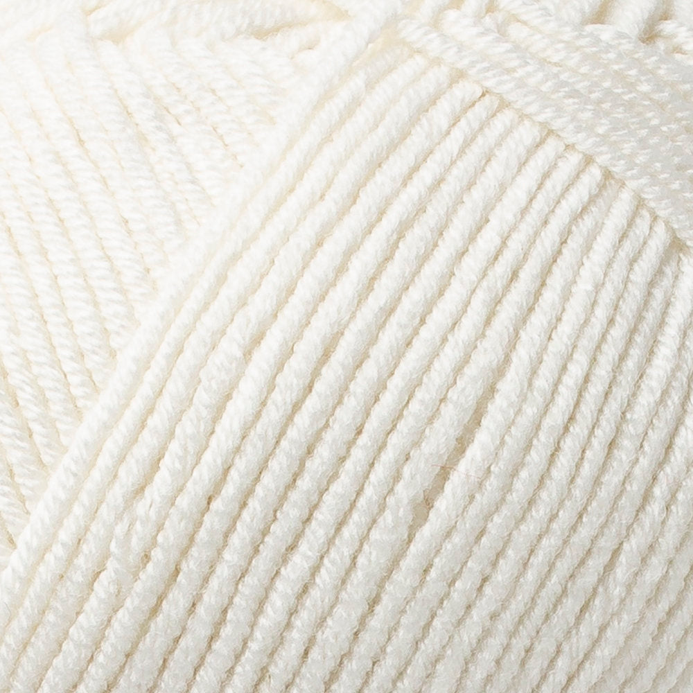 Madame Tricote Paris Madame Cotton Yarn, Cream - 002