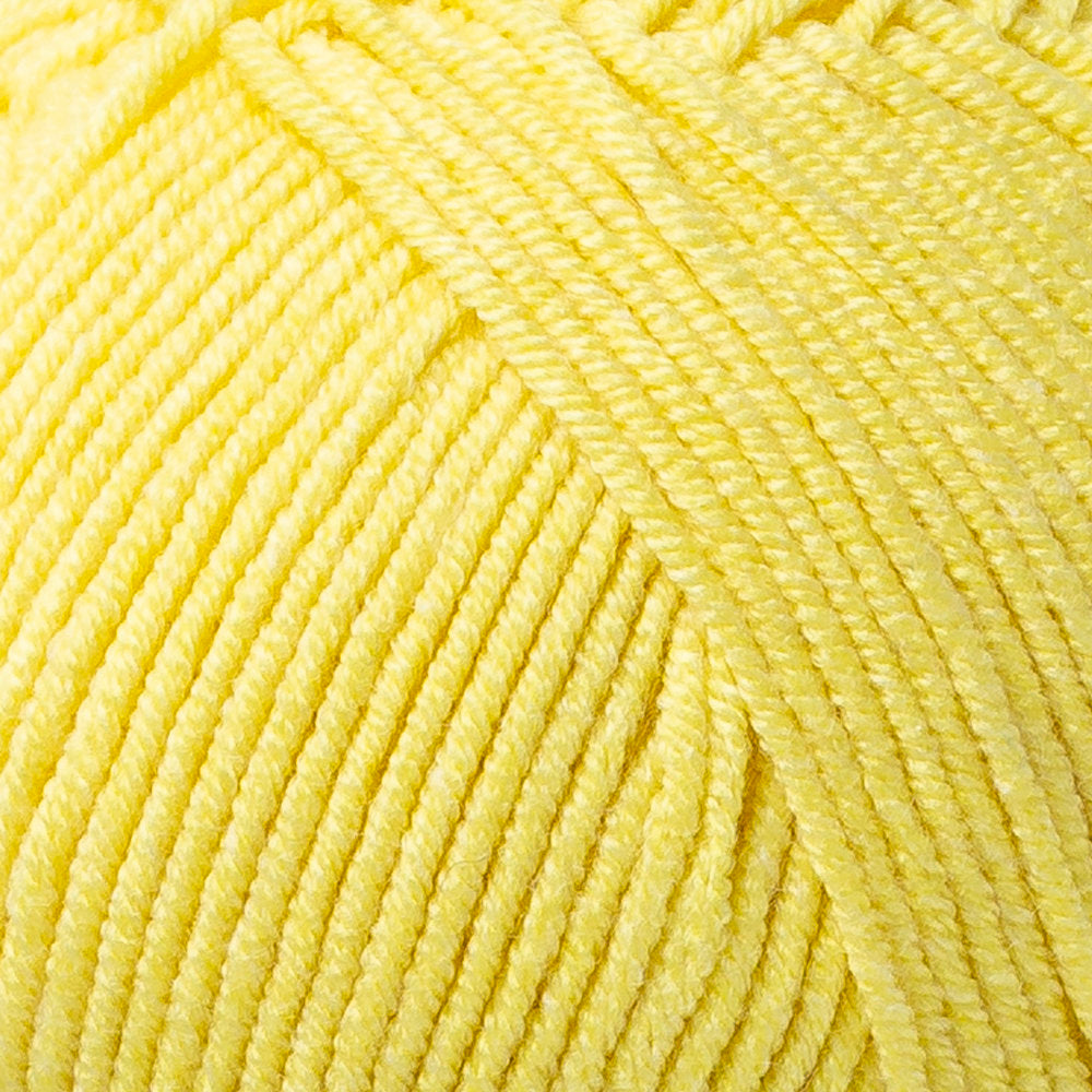 Madame Tricote Paris Madame Cotton Yarn, Yellow - 006