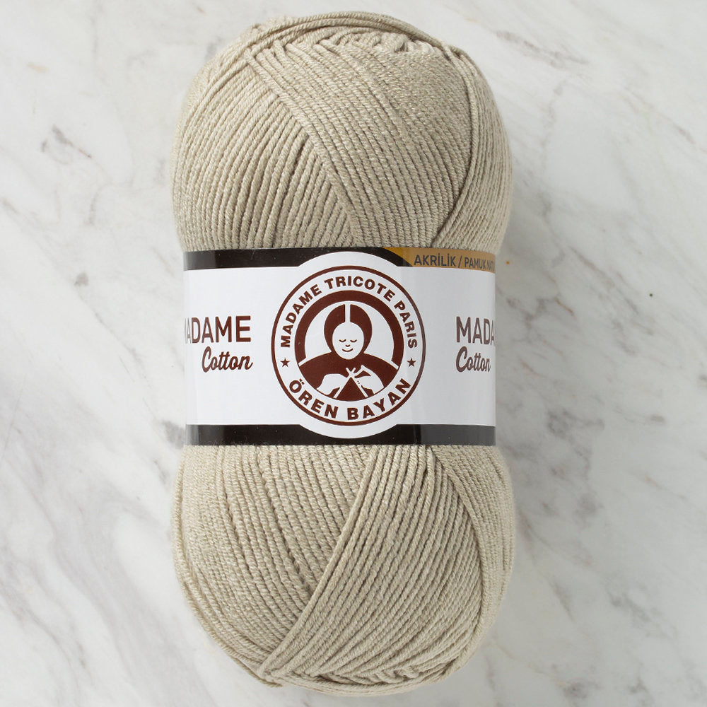 Madame Tricote Paris Madame Cotton Yarn, Light Green - 020