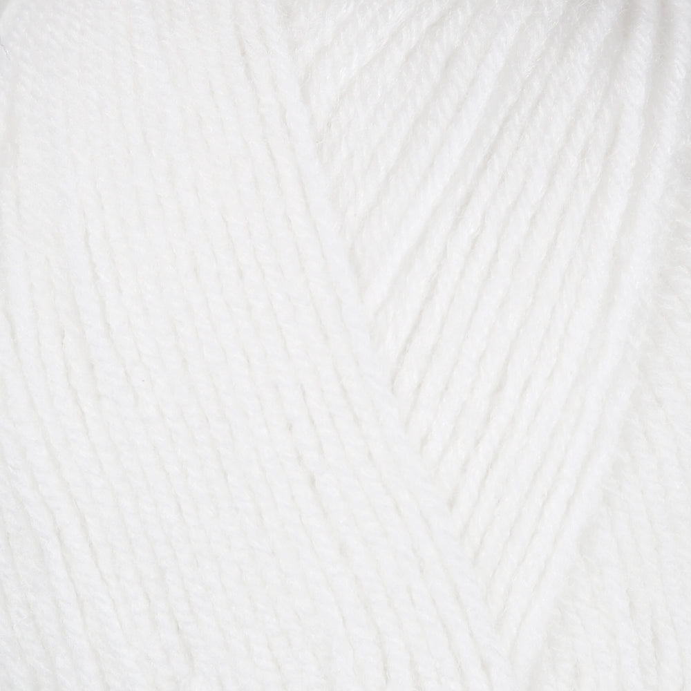 Madame Tricote Paris Merino Gold Knitting Yarn ,White - 100