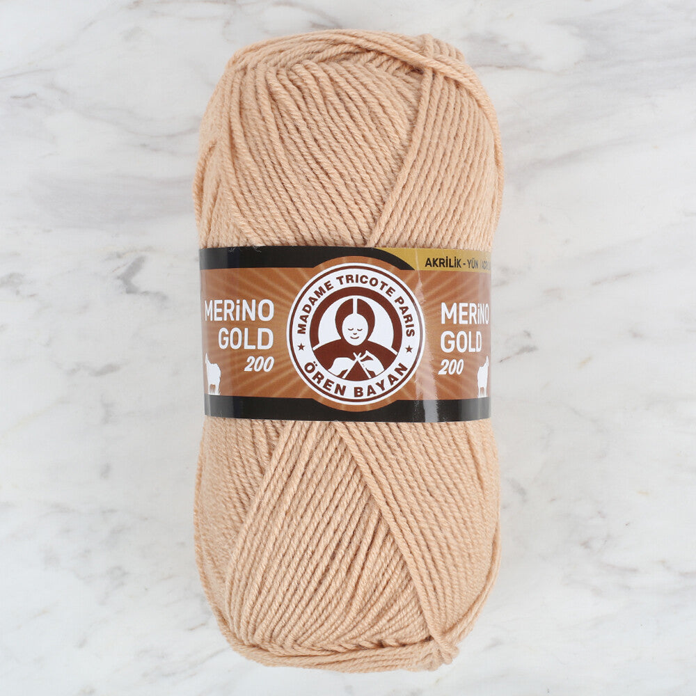 Madame Tricote Paris Merino Gold Knitting Yarn, 200-079