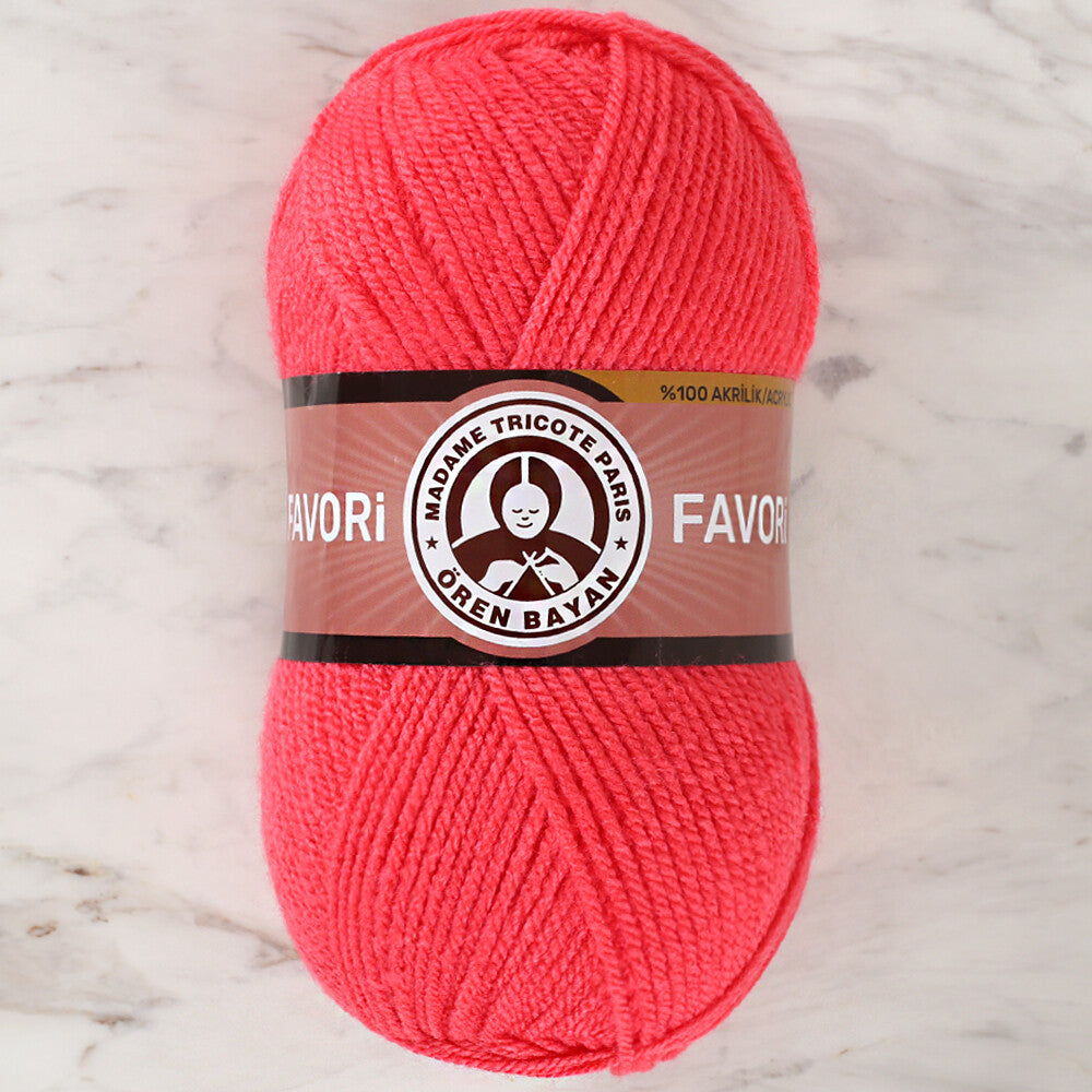 Madame Tricote Paris Favori Yarn, Vermillion - 002