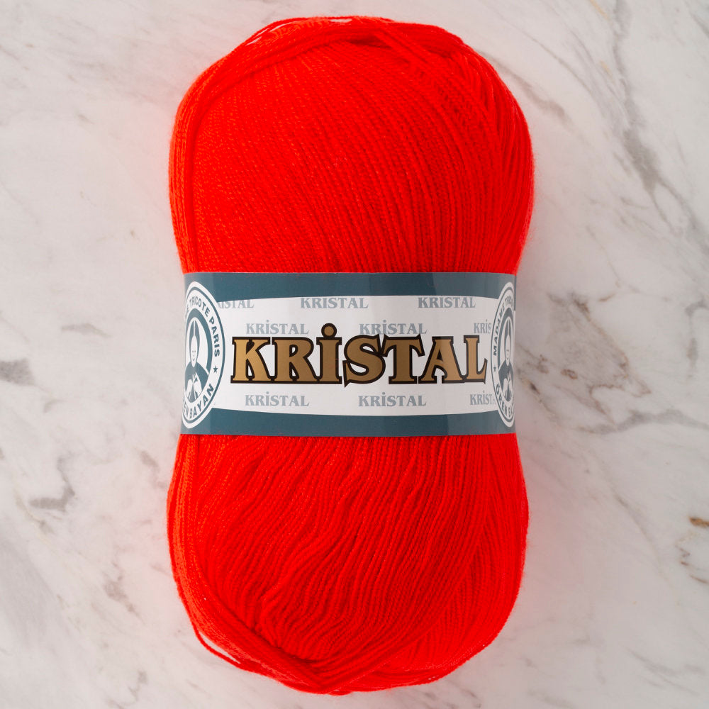 Madame Tricote Paris Kristal Yarn, Vermilion - 032