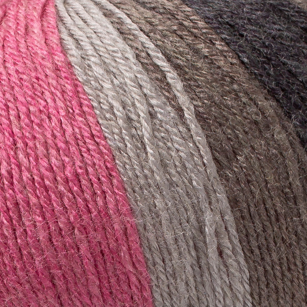 Madame Tricote Paris Merino Gold Batik Knitting Yarn, Variegated - 838