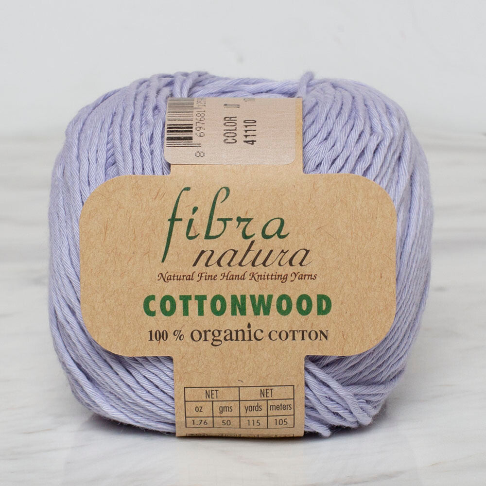Fibra Natura Cottonwood Yarn, Lilac 41110