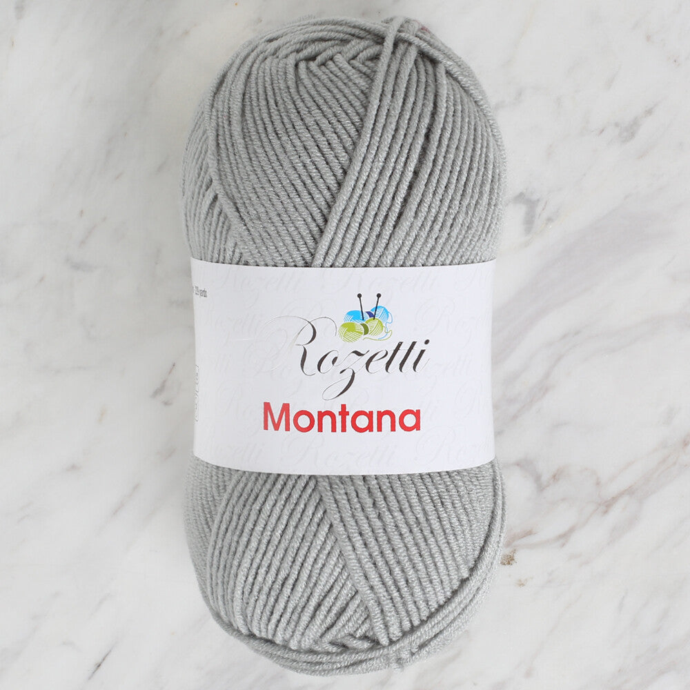 Rozetti Montana Knitting Yarn, Grey - 155-22