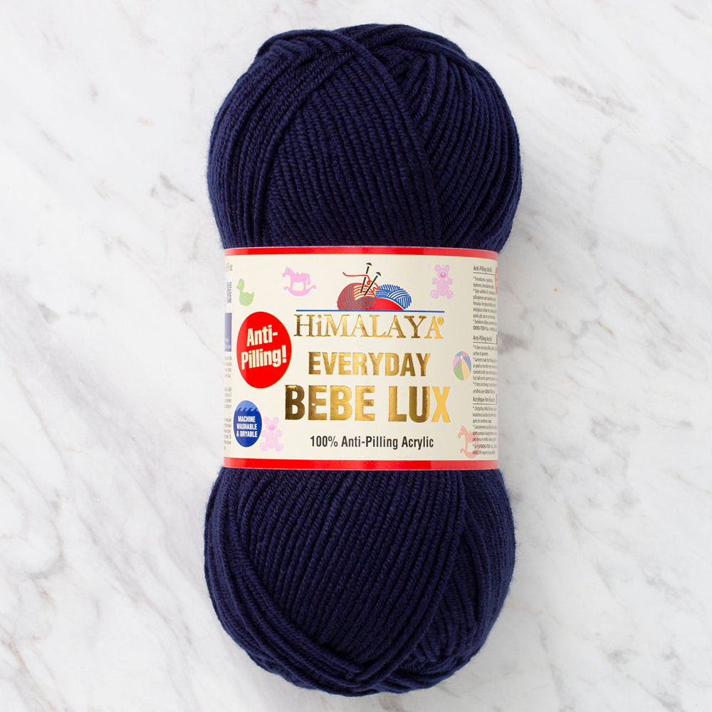 Himalaya Everyday Bebe Lux Yarn, Navy Blue - 70413