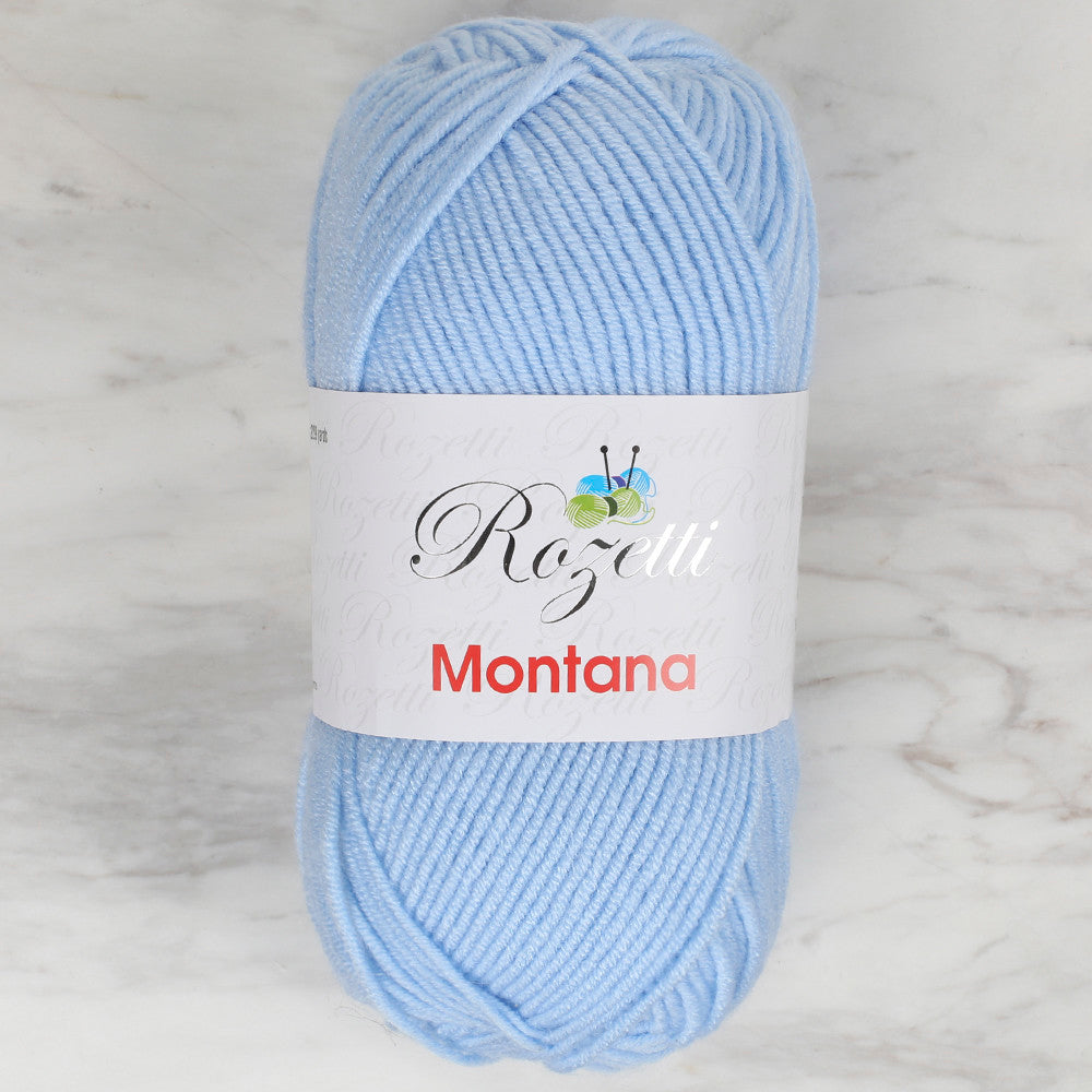 Rozetti Montana Knitting Yarn, Baby Blue -155-36