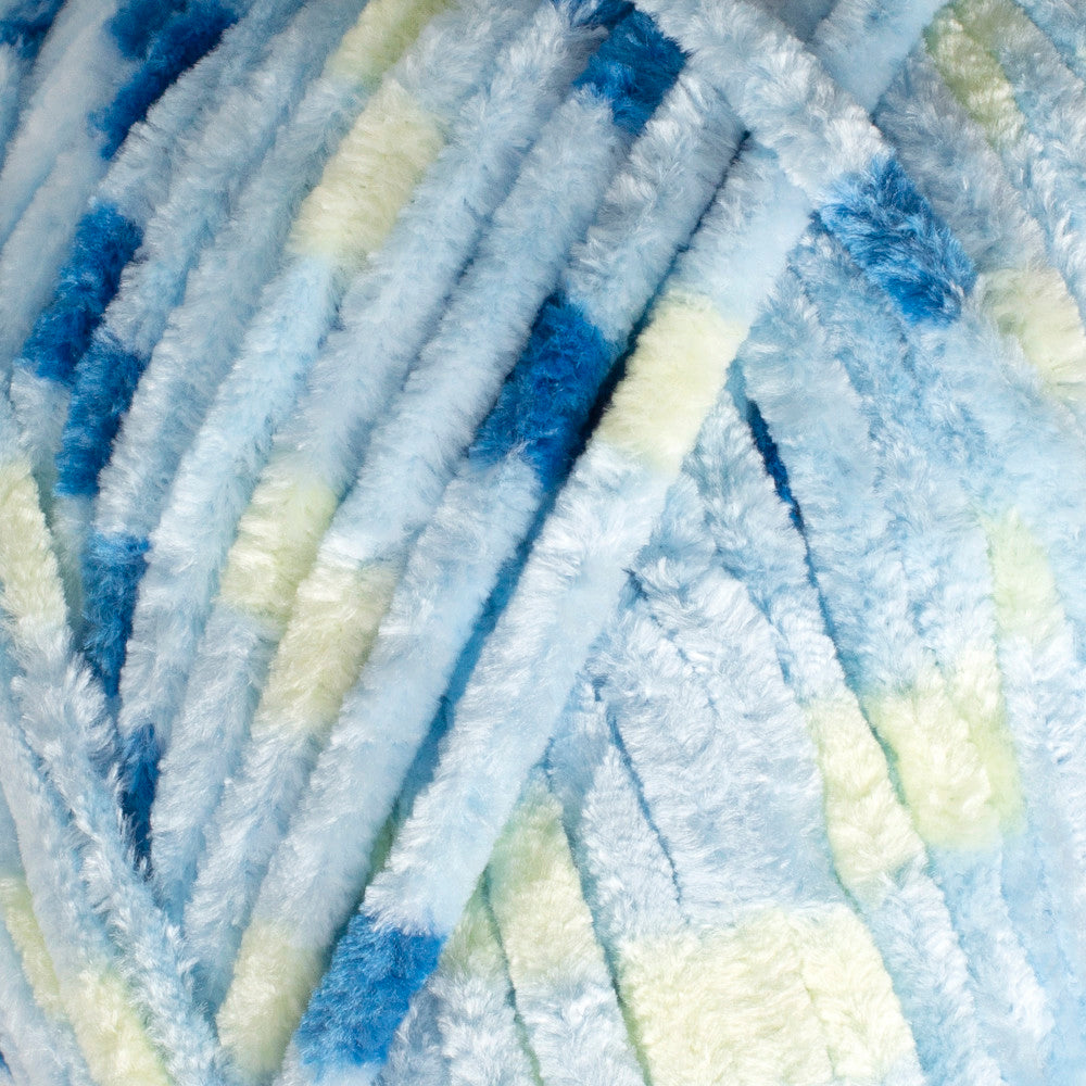 Himalaya Dolphin Baby Colors Chenille Yarn, Variegated - 80403