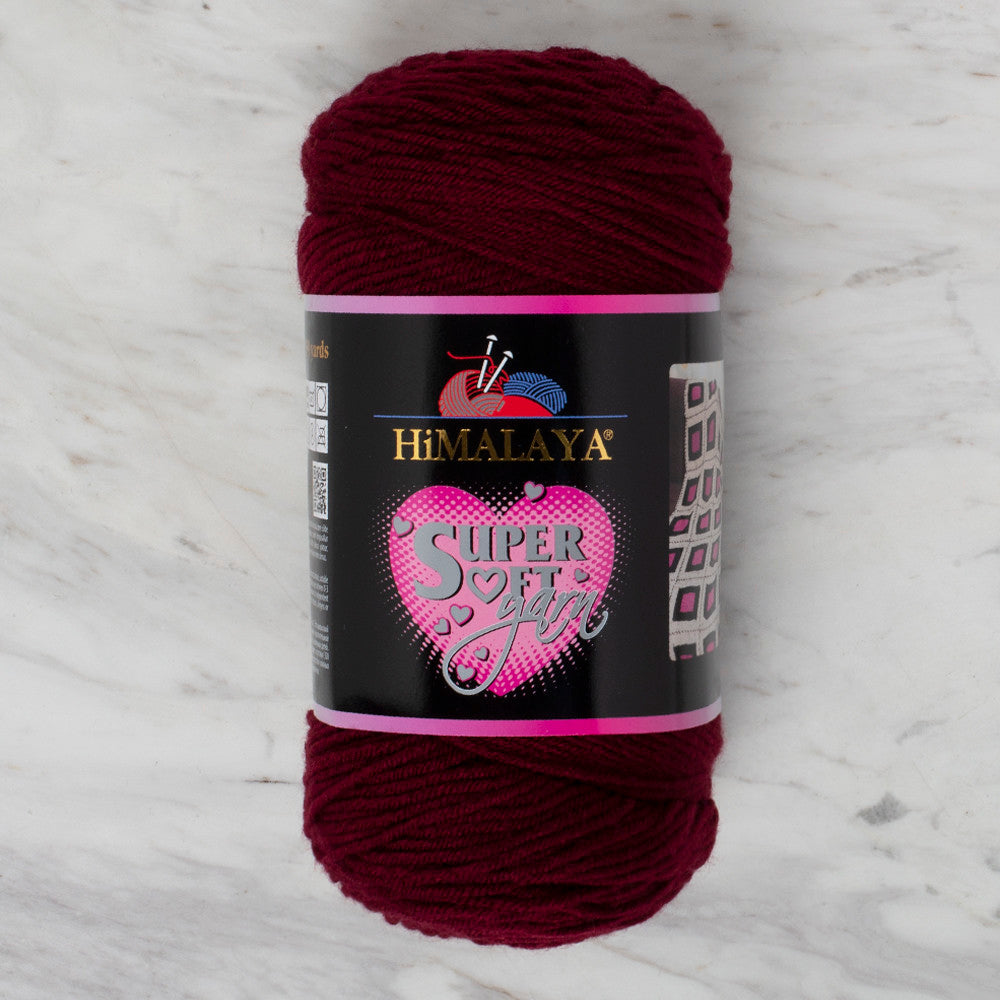 Himalaya Super Soft 200 gr Yarn, Claret -80805