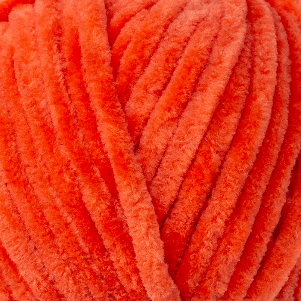 Himalaya Dolphin Baby Chenille Yarn, Orange - 80312