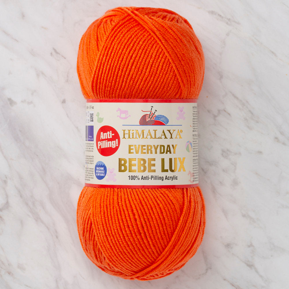 Himalaya Everyday Bebe Lux Yarn, Orange - 70427