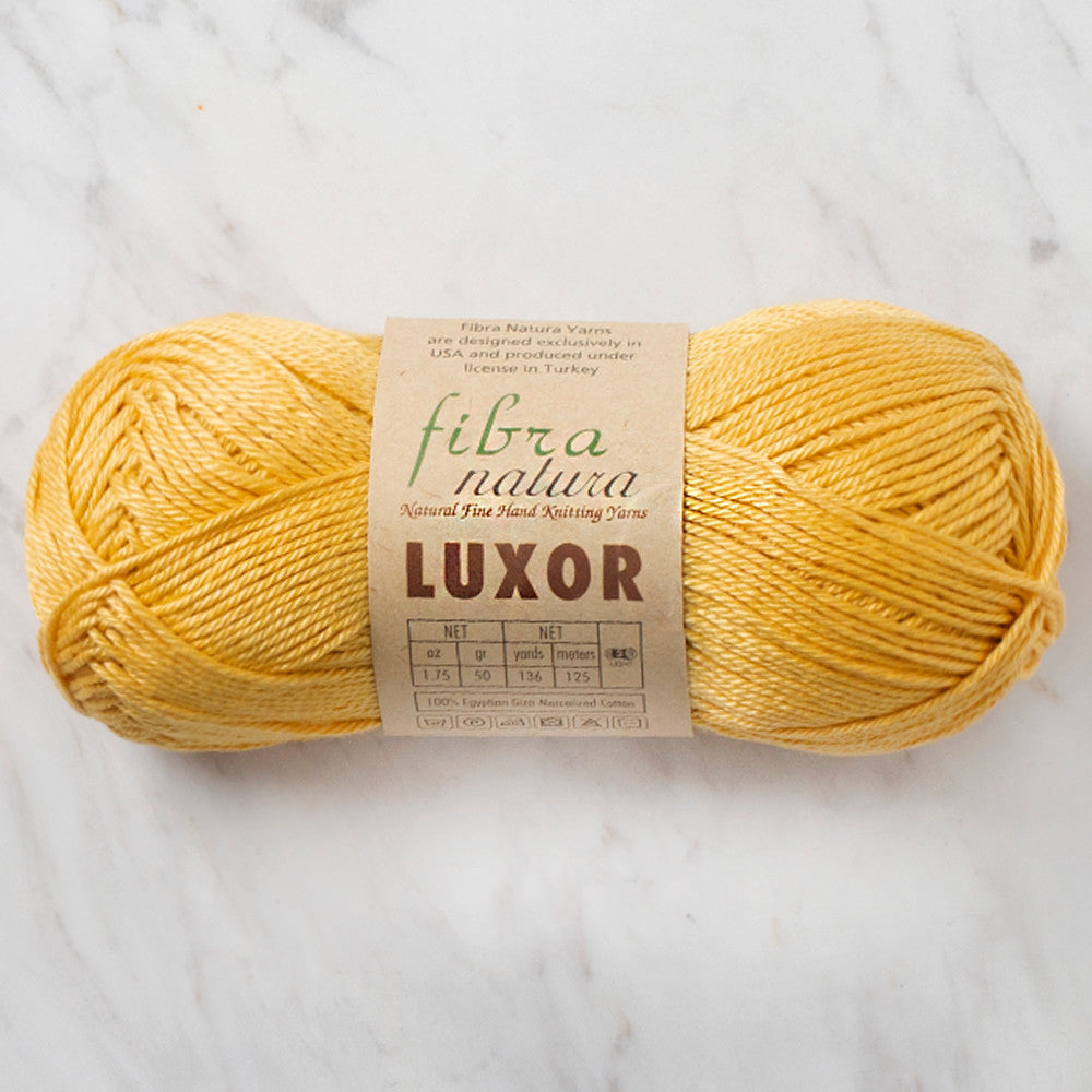 Fibra Natura Luxor Yarn, Mustard - 105-03