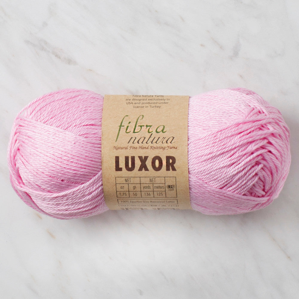 Fibra Natura Luxor Yarn, Pink - 105-05