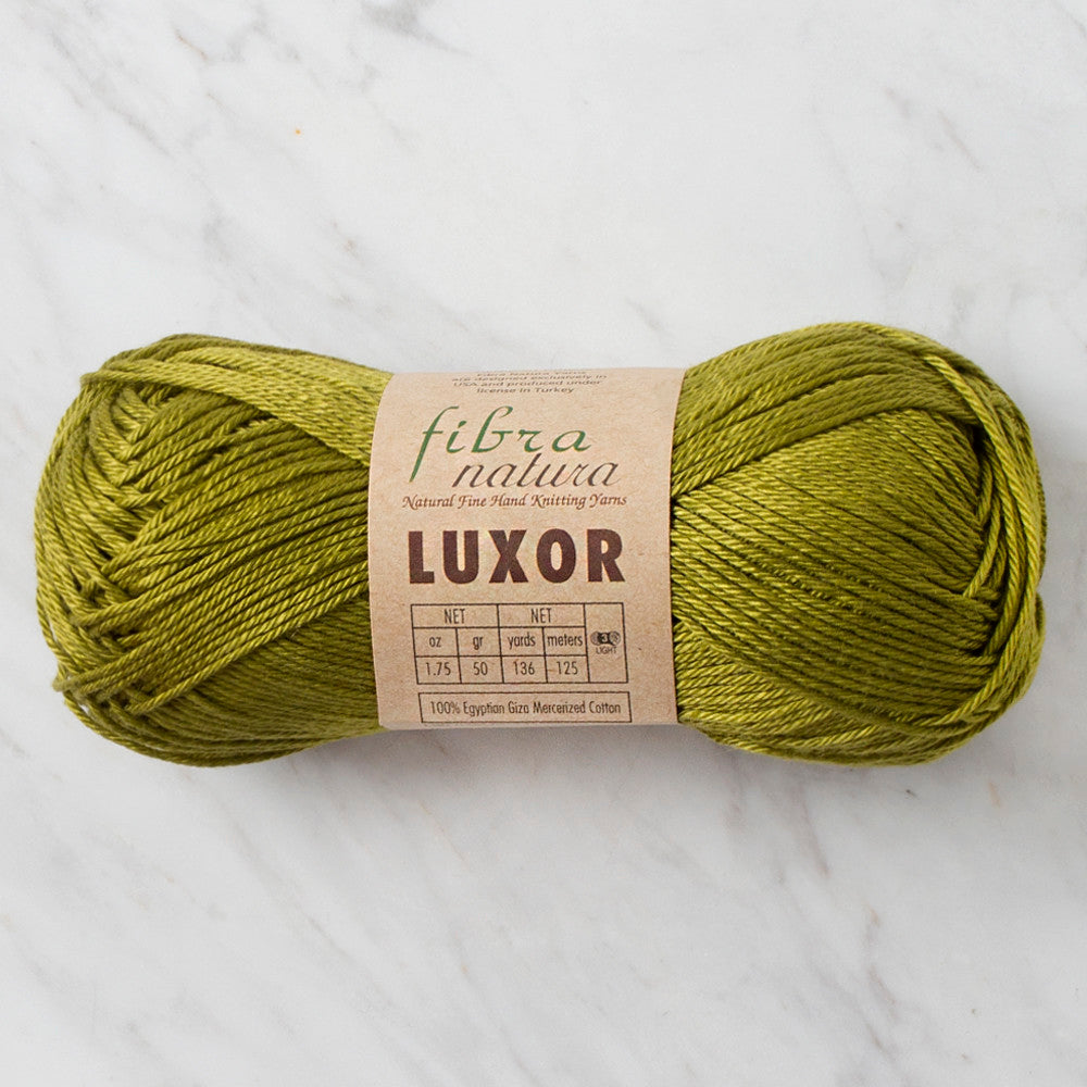 Fibra Natura Luxor Yarn, Green - 105-17